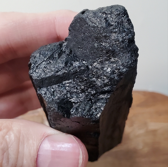 Black Tourmaline Crystal, 0.56 pounds - Picture 13 of 14